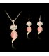 SET215 -Stylish  Fox opal necklace fashion Set